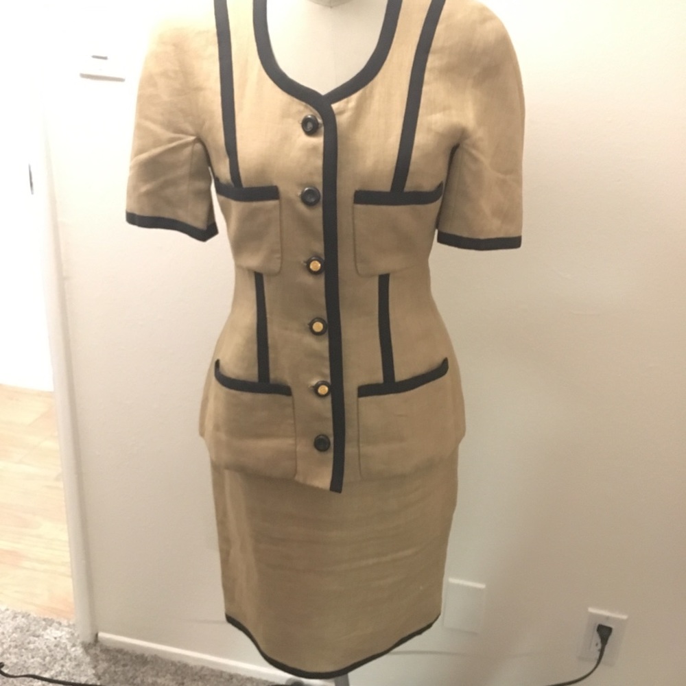 Vintage Chanel skirt suit